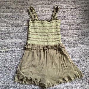 Forest Green Romper